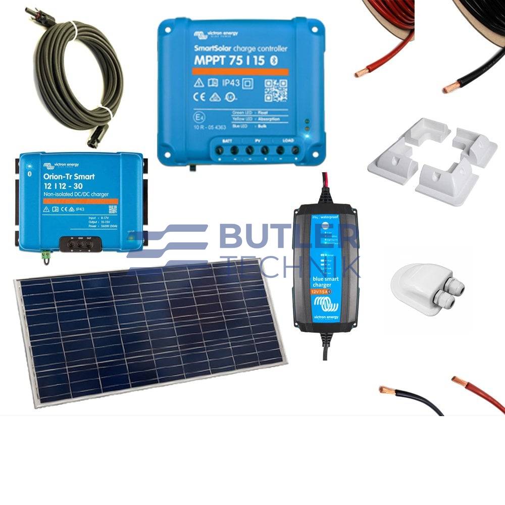 Victron Energy Campervan Leisure Battery Charging Kit 140w SCC075015060RCAMP 