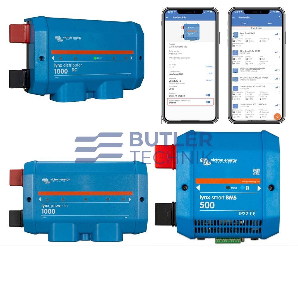 Victron Lynx Distribution System with Smart BMS Distributor Power In LYN034160200KIT 