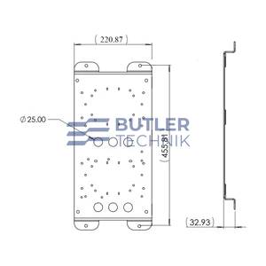Butler Technik Victron Campervan Mount Plate Bracket For SmartSolar Orion-Tr SmartShunt Mega Fuse | Starter Kit Module A 