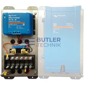 Butler Technik Victron Campervan Mount Plate Starter Kit With SmartSolar MPPT Orion-Tr Smart Charger and SmartShunt Module A Kit 