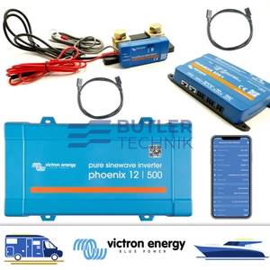 Victron Phoenix Inverter VE Direct 500vA Kit with SmartShunt and GlobalLink 520 PIN241501400 