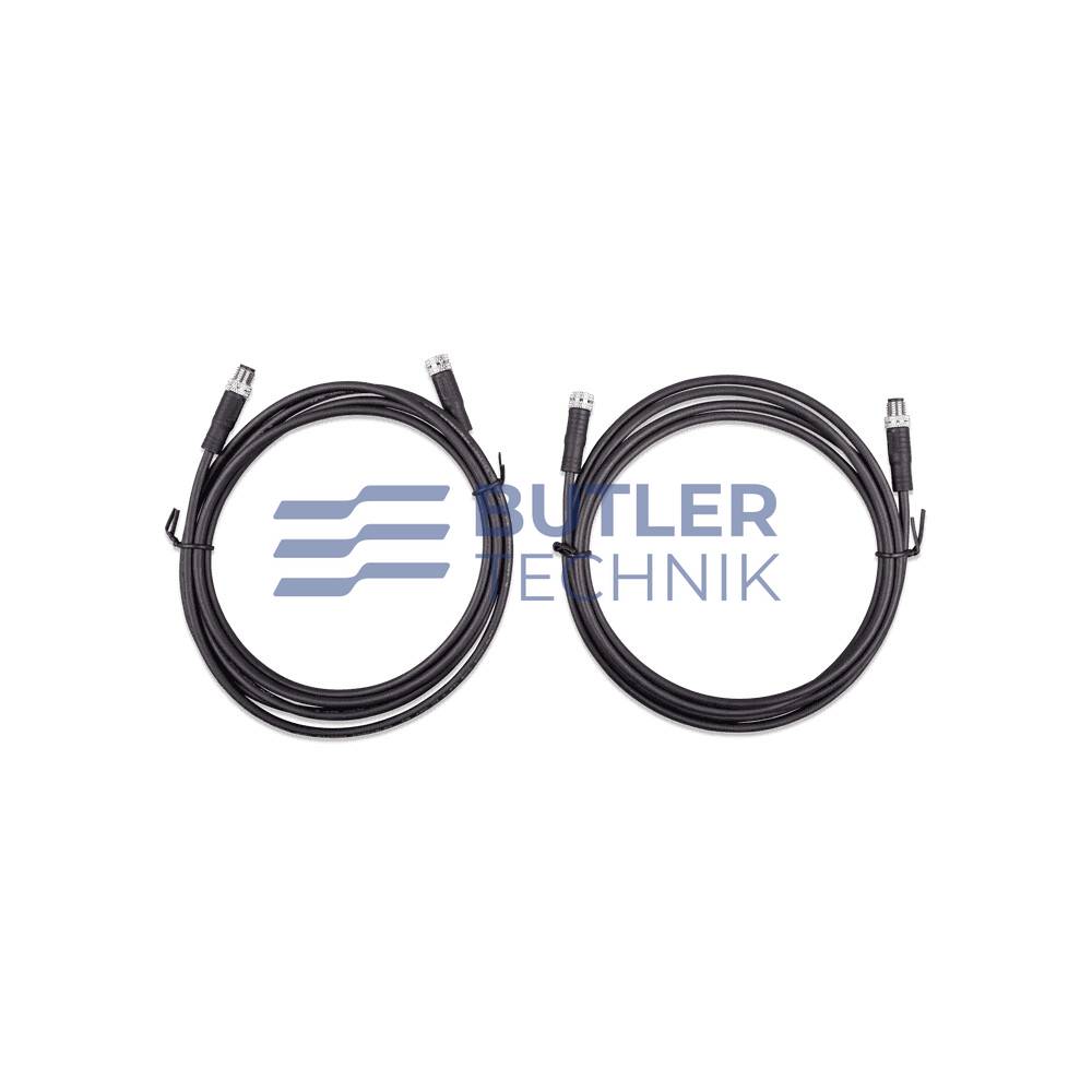Victron M8 Circular Connector Male/Female 3 pole bag of 2 1metre For VE.BUS BMS | ASS030560100 