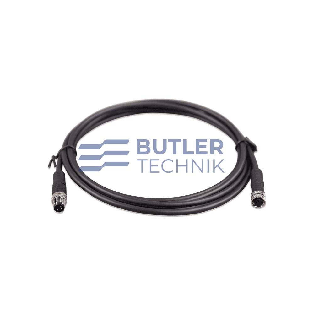 Victron M8 Circular Connector Male/Female 3 pole bag of 2 2metre For VE.BUS BMS | ASS030560200 