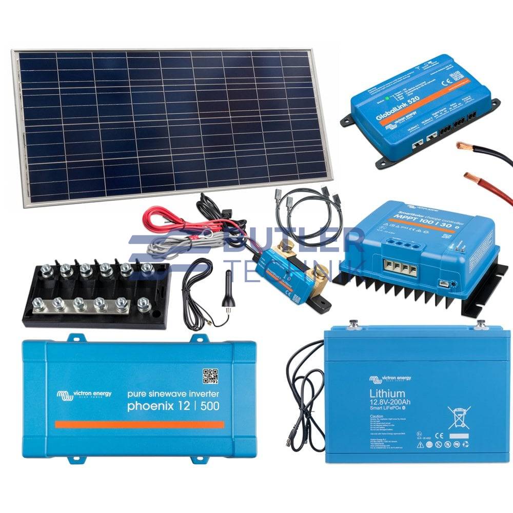 Victron Solar Powered Lake Aeration Aerator Inverter System with Remote Monitoring 