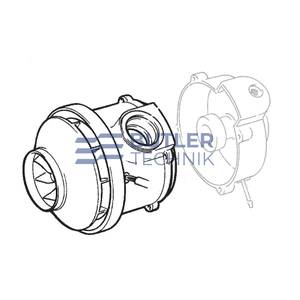 Eberspacher D8LC heater blower motor 24v | 251766200000 