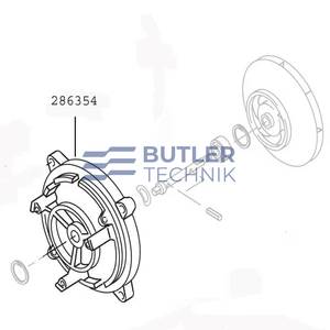 Webasto DBW Motor Support | 286354 