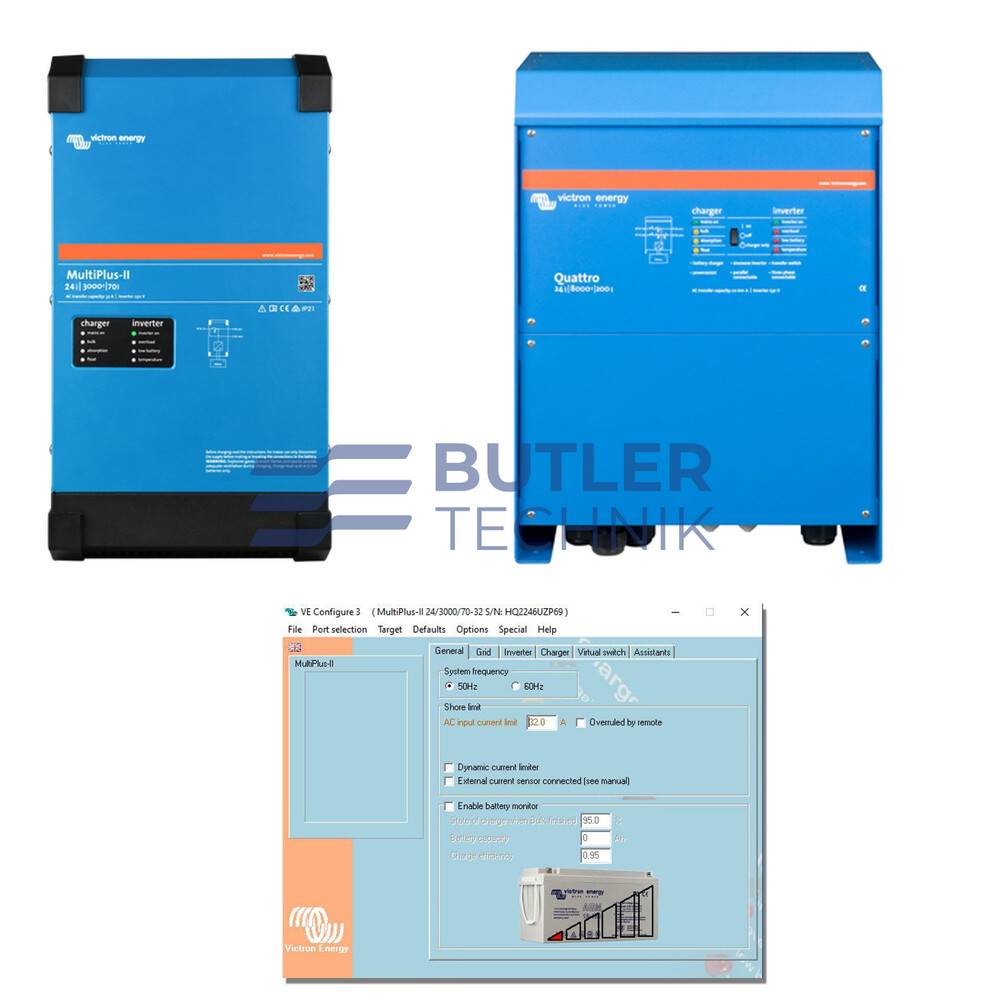 Victron Pre-Programming Service For  Inverters and Inverter Chargers Battery Settings Assistants Programable Relay 