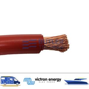 Victron RED 50mm2 345amp Battery Cable per metre 50amp DC For  Inverters 