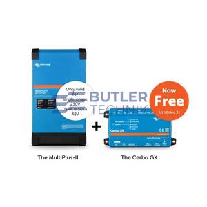 Victron Energy Inverter Charger MultiPlus-II 48v 3000vA 35-32 230V Includes FREE CERBO GX 