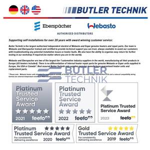 Eberspacher Espar RV Petrol Gasoline Heater Airtronic S3 B2 L inc Easy Start Pro 12v 2kW 6825BTU 