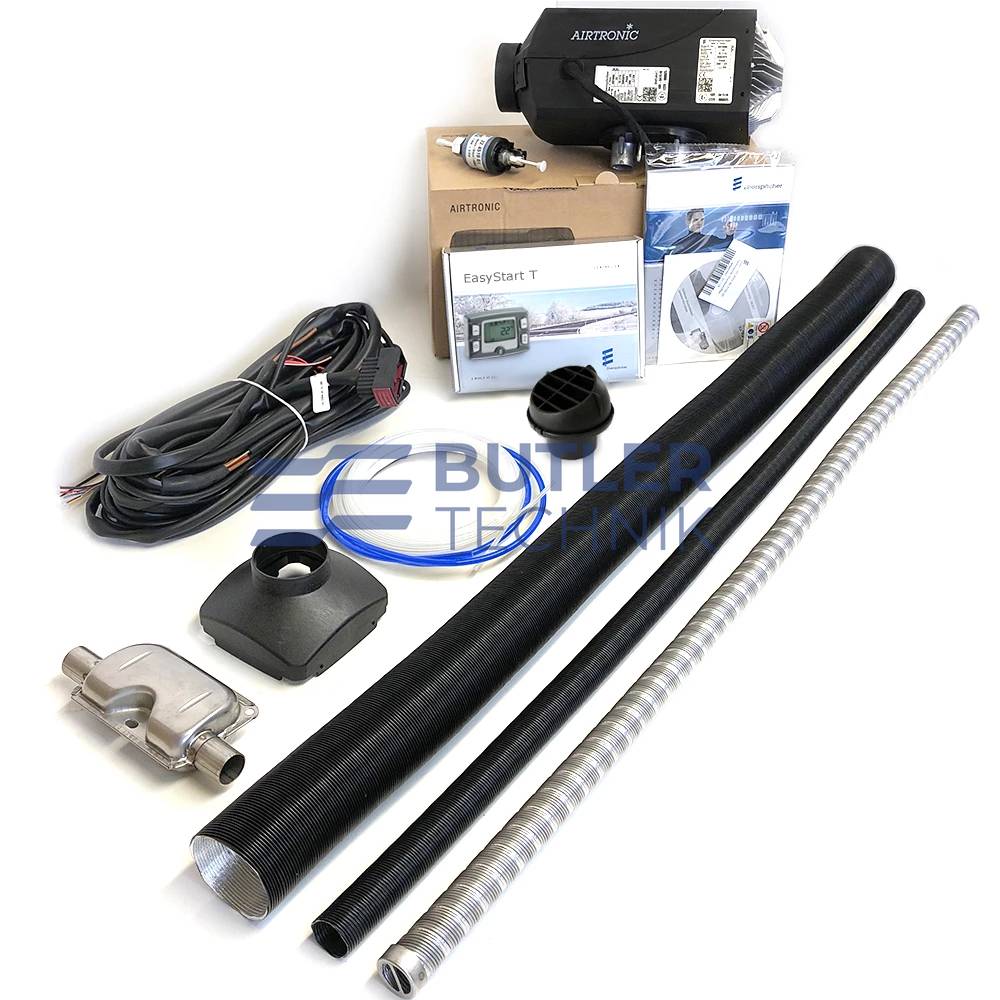 Eberspacher Espar Airtronic D2 2kw 7500 BTU Diesel Heater 12v inc Easy Start T Diagnostic Timer Control 