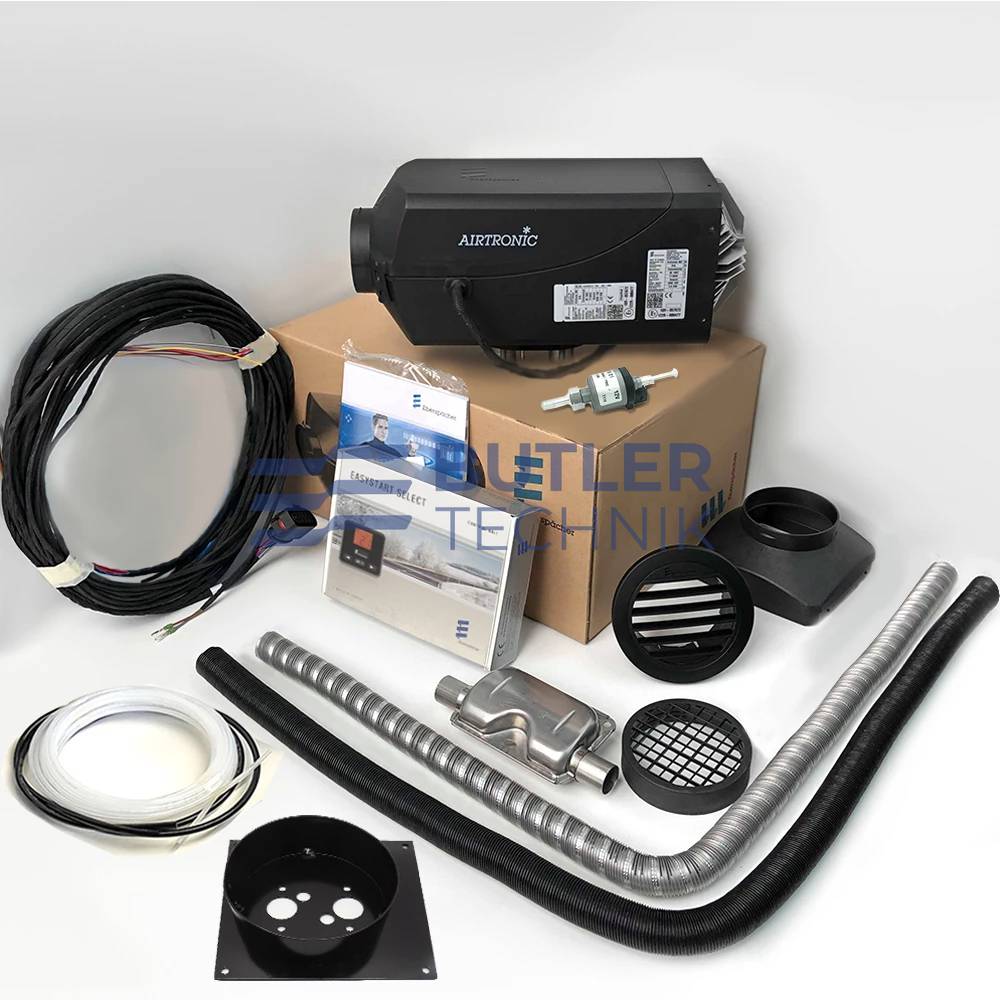 Eberspacher Espar Airtronic D4 S Plus 12v RV Motorhome Heating Kit with EasyStart Select Controller 4kW 13650BTU 