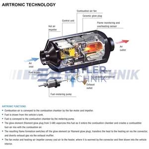 Eberspacher Espar Airtronic D4 S Plus 12v RV Motorhome Heating Kit with EasyStart Select Controller 4kW 13650BTU 