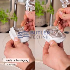 Silwy Magnetic Glass Hoodie Adapter and Coaster for Drinkware Cups Wine Glasses - Grey 