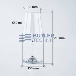 Silwy Magnetic Plastic Glasses WINE CLASSIC 