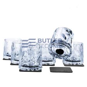 Silwy Magnetic Plastic Glasses TUMBLER (Set of 6), High-Tech 