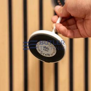 Silwy Magnetic Sompex Rechargeable Table Lamp Monaco White incl Placemat