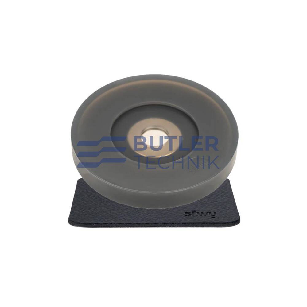 Silwy Magnetic Glass Hoodie Adapter and Coaster for Drinkware Cups Wine Glasses - Anthracite Grey