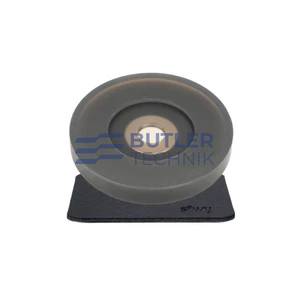 Silwy Magnetic Glass Hoodie Adapter and Coaster for Drinkware Cups Wine Glasses - Anthracite 