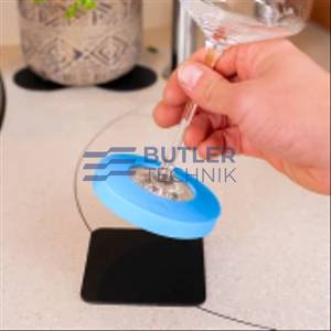 Silwy Magnetic Glass Hoodie Adapter and Coaster Bundle for Drinkware Cups Wine Glasses - Rainbow 
