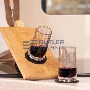 Silwy Magnetic High-Tech Plastic Shot Glass - Pair 
