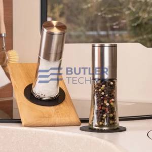 Silwy Magnetic Spice Mills Salt and Pepper Grinders 