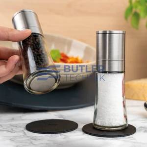 Silwy Magnetic Spice Mills Salt and Pepper Grinders 