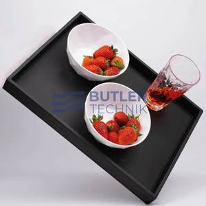 Silwy Tray for Magnetic Glasses - Leather Look Black 