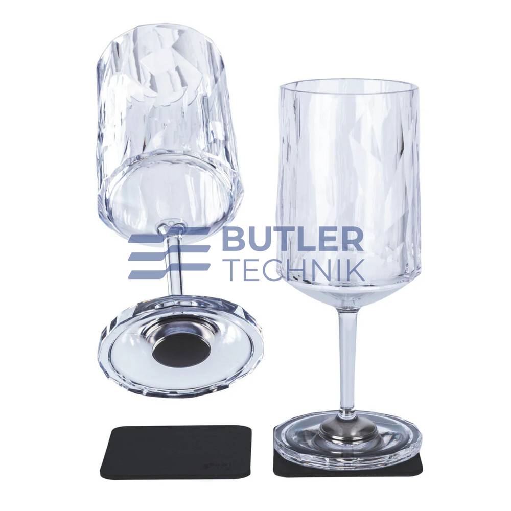 Silwy Magnetic Plastic Glass Wine 0,3l 