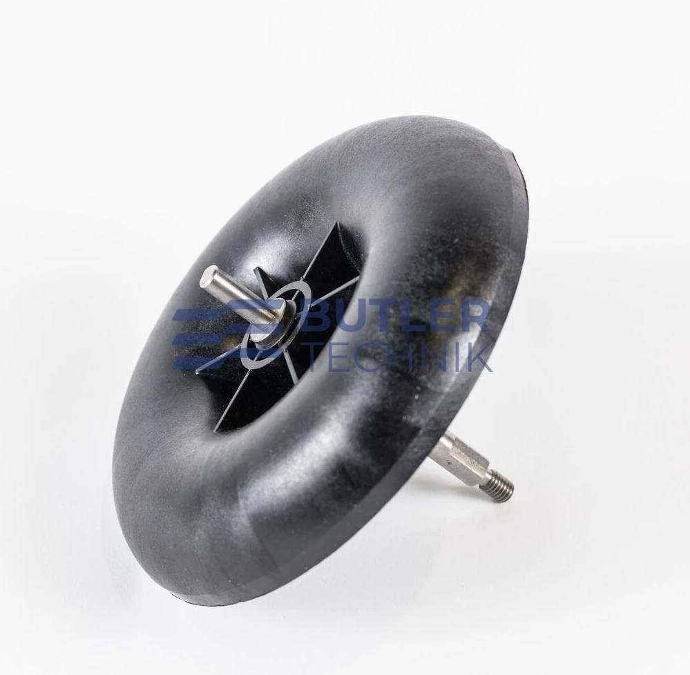 Webasto DBW 2010 air fan blade + shaft | 1322488A | 373001