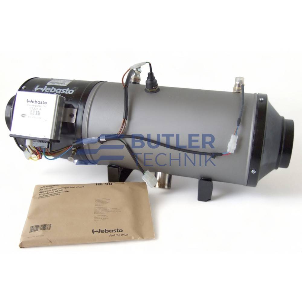 Webasto HL90 Air Heater inc Control Unit and Fuel Pump 9kW 24v | 38622C 