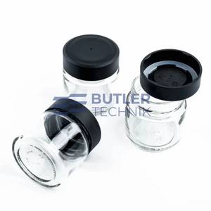 Silwy Glasses for Delicacies Black & Classy 125ml 