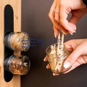 Silwy Glasses for Delicacies Black & Classy 125ml 