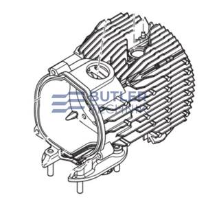 Eberspacher Airtronic S3 D2L Diesel Heater Heat Exchanger | 252953990601 