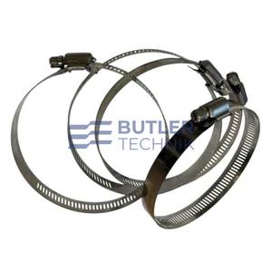 Webasto Eberspacher 4 x hose clips 78-101mm for 90mm ducting 