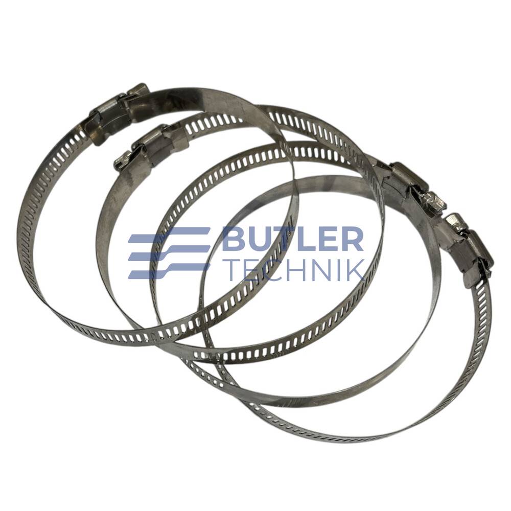 Webasto Eberspacher 4 x hose clips 78-101mm for 90mm ducting 