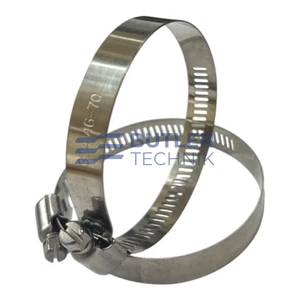Webasto 2 x  & Eberspacher Stainless steel Ducting Hose Clamp 46-70mm | 466352 