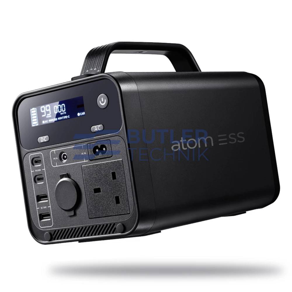 Atom ESS Boost Portable Power Station 600W 500Wh | PB600 