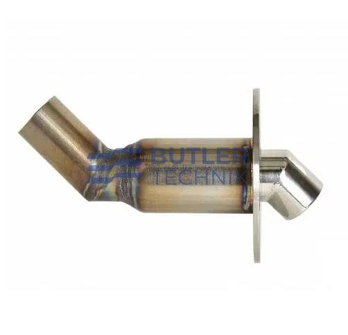 Webasto Marine Exhaust heater Skin Fitting 24mm cranked exit 9018379A | 1320364A 