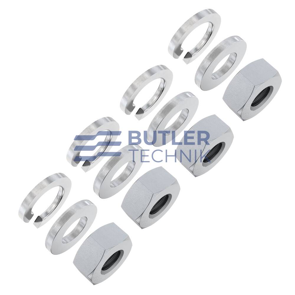 Eberspacher and Webasto Heater Base Stud Stainless Steel Fixing Nut Set x4 