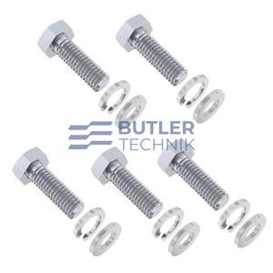 Eberspacher and Webasto External Mount Box Cover Stainless Steel Bolt Set x5 for 190152 
