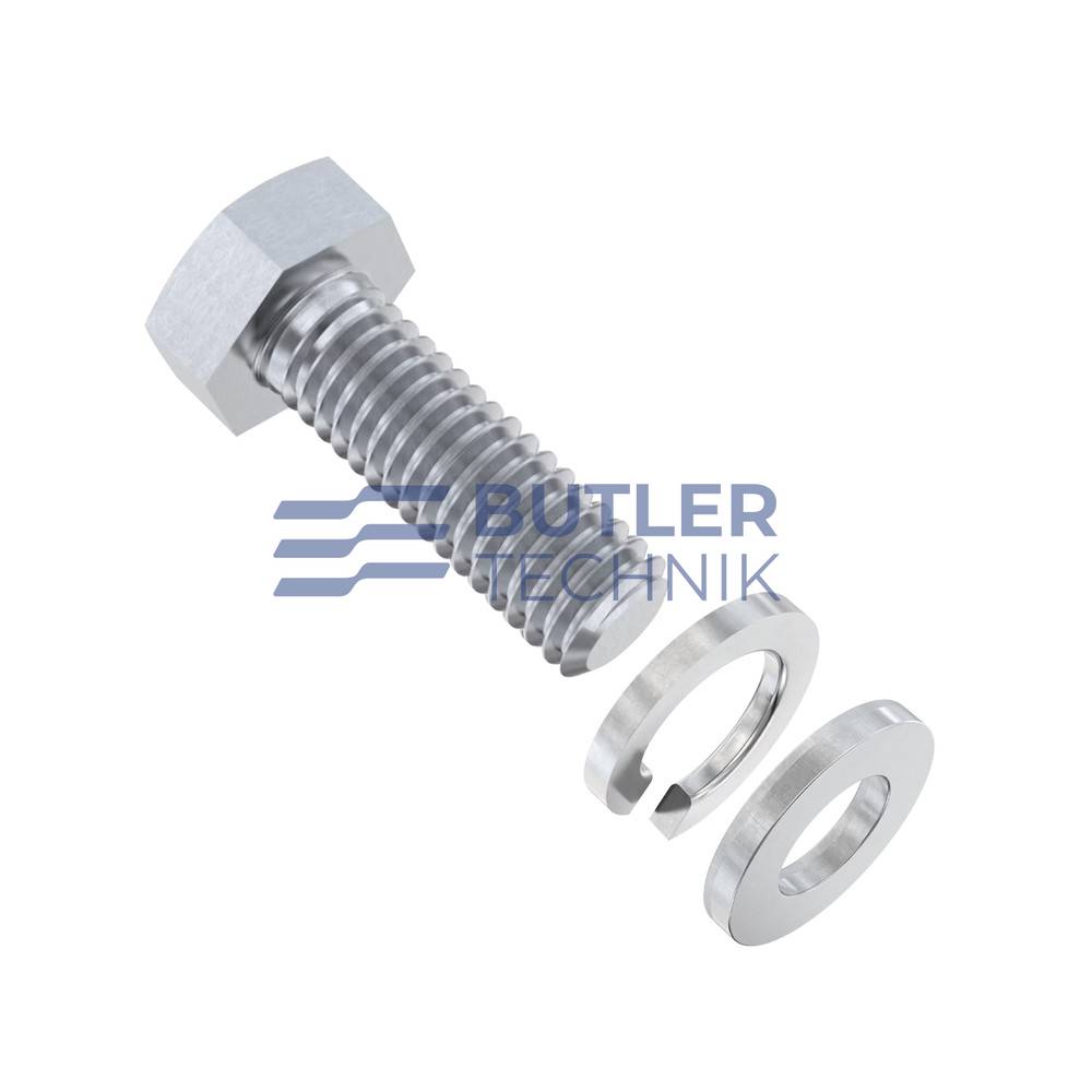 Eberspacher and Webasto External Mount Box Cover Stainless Steel Bolt Set x5 for 190152 