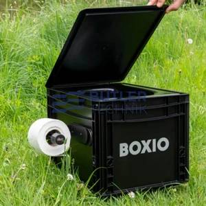 Silwy Magnetic Toilet Paper Holder incl. Metal Strip