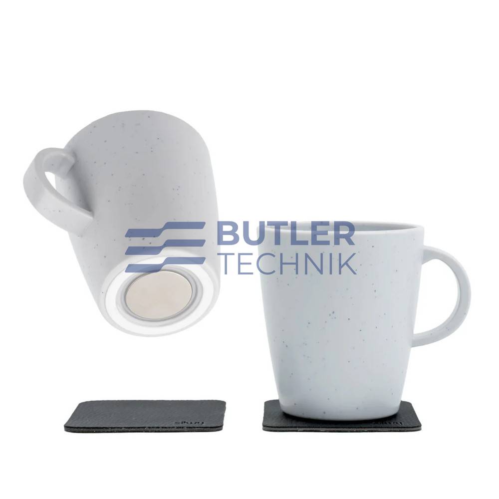 Silwy Magnetic Plastic Cups DOLOMIT WHITE 