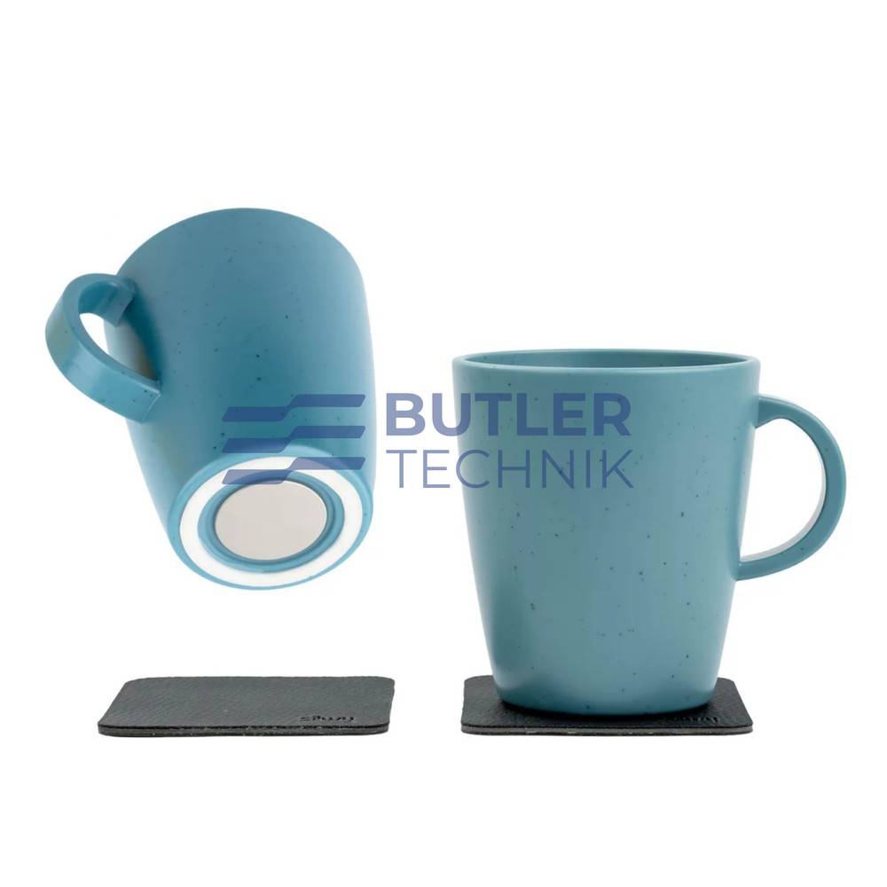Silwy Magnetic Plastic Cups DOLOMIT BLUE 