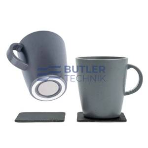 Silwy Magnetic Plastic Cups DOLOMIT GREY 