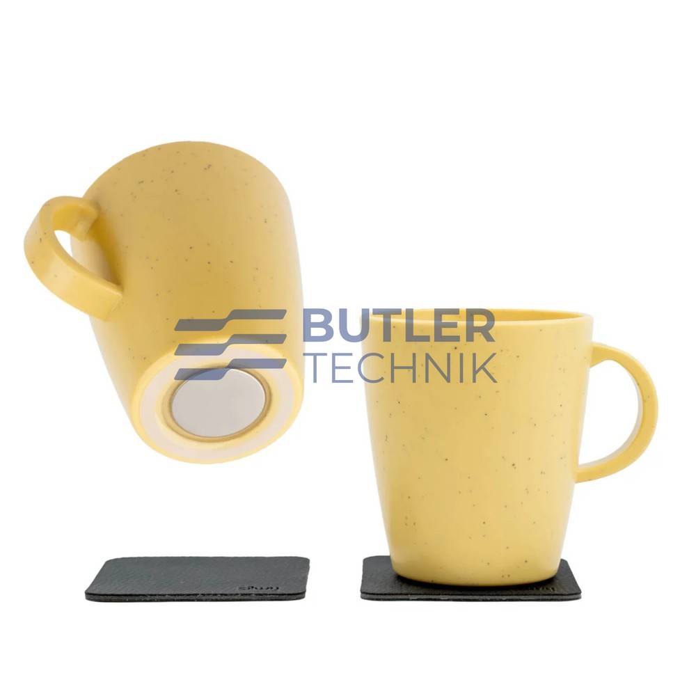 Silwy Magnetic Plastic Cups DOLOMIT YELLOW 