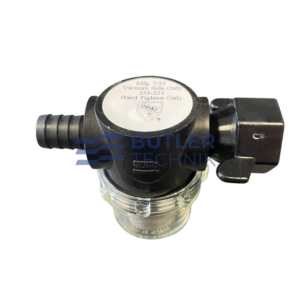 Shurflo Strainer with Hose Tail | 255-225 