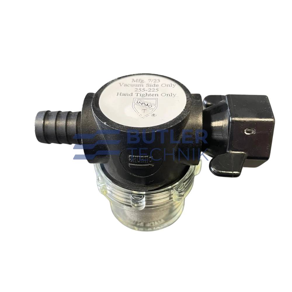 Shurflo Strainer with Hose Tail | 255-225 