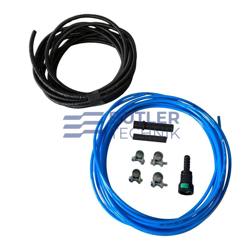 Diesel Heater Rebuild Kit Chinese Diesel Heater Fuel Line Size Diesel Heater Fuel Pipe Fits For Webasto Eberspacher Heater 13ft Fuel Stand Pipe Parking Heater Standpipe Fuel Hose Clip Kit 89031118 4M